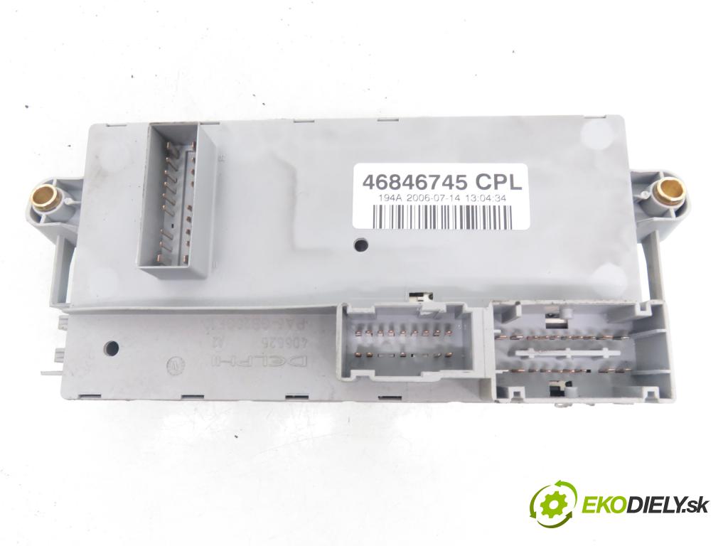 FIAT CROMA (194_) KOMBI 2006 110,00 1.9 D Multijet - 939 A2.000 1910,00 MODUL BSI 51789318 ; 46846745CPL