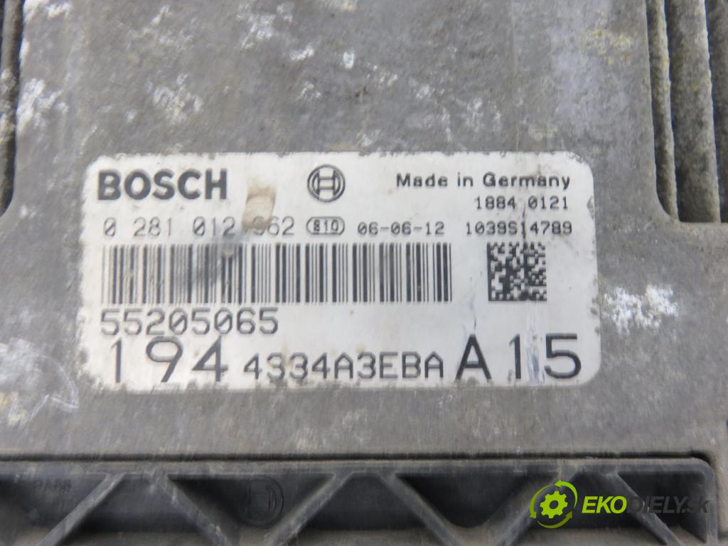 FIAT CROMA (194_) KOMBI 2006 110,00 1.9 D Multijet - 939 A2.000 1910,00 řídící jednotka motora 55205065 ; 0281012962