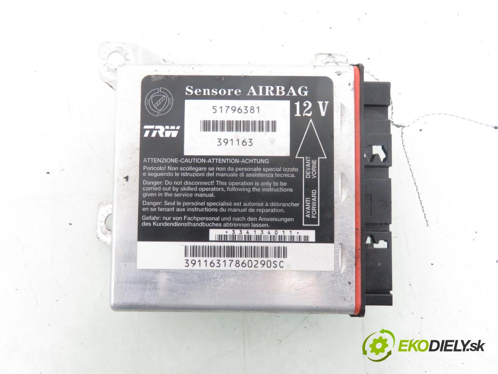 FIAT CROMA (194_) KOMBI 2006 110,00 1.9 D Multijet - 939 A2.000 1910,00 MODUL air BAG 51796381 ; 391163