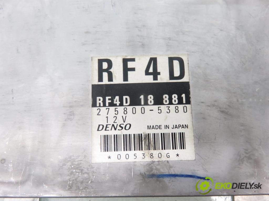 MAZDA 323 F VI (BJ) HB 2000 74,00 2.0 TD - RF4F 1998,00 řídící jednotka motora 2758005380 ; RF4D18881