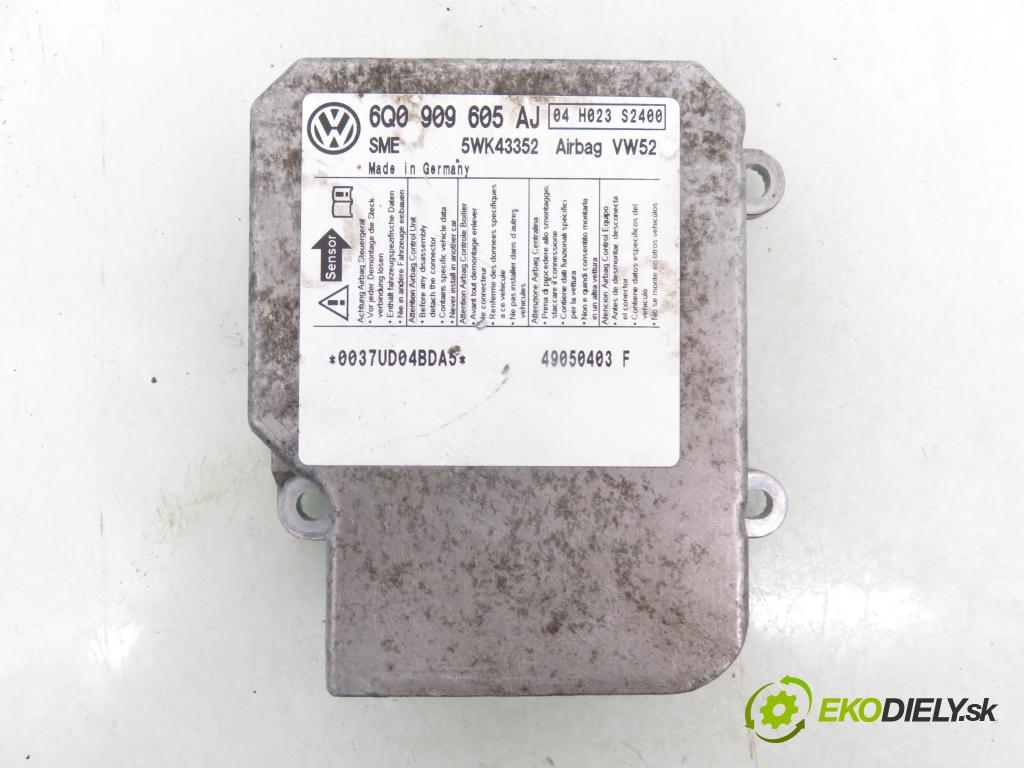 VW CADDY III Variant (2KB, 2KJ, 2CB, 2CJ) KOMBIVAN 2006 55,00 1.9 TDI - BSU 1896,00 MODUL air BAG 6Q0909605AJ ; 5WK43352