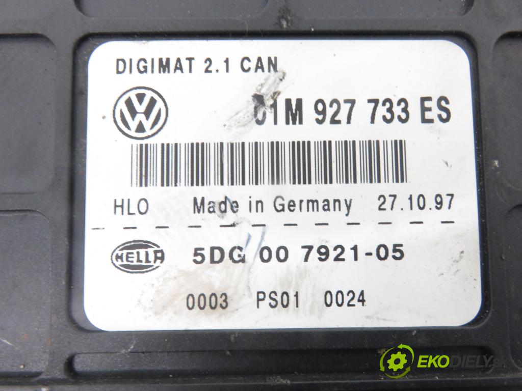 AUDI A3 (8L1) HB 1998 66,00 1.9 TDI - AGR 1896,00 řídící jednotka převodovky 5DG00792105 ; 01M927733ES