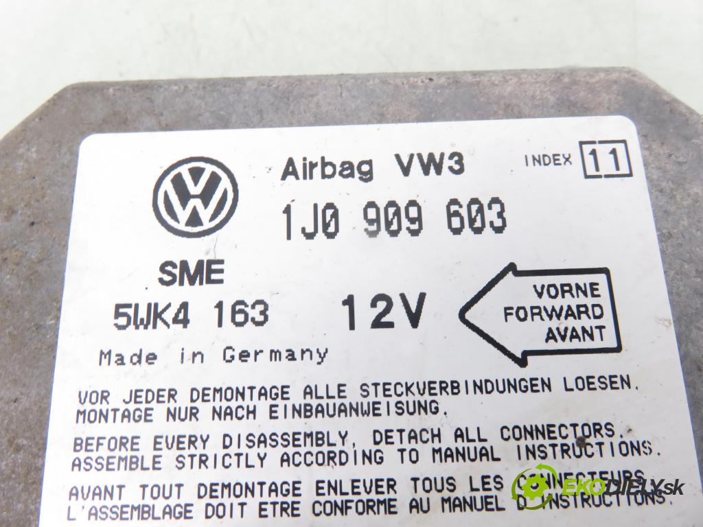 AUDI A3 (8L1) HB 1998 66,00 1.9 TDI - AGR 1896,00 MODUL air BAG 1J0909603 ; 5WK4163