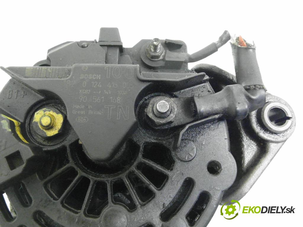 OPEL ZAFIRA A Nadwozie Wielkopojemne (MPV) (T98)  MINIVAN 2001 74,00 2.0 DTI 16V 101 - Y 20 DTH 1995,00 Alternátor 0124415005 ; 90561168 (Alternátor)