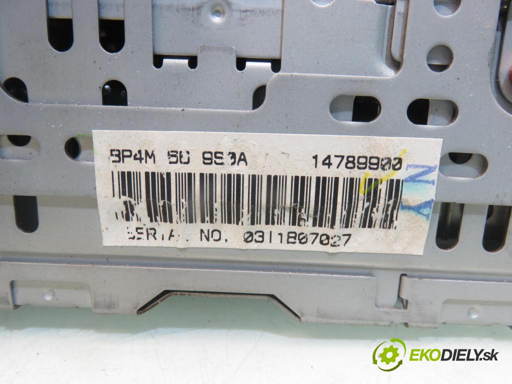 MAZDA 3 (BK) HB 2004 77,00 1.6 - B6ZE 1598,00 RADIO CD BP4M66950A