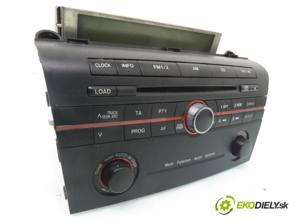 MAZDA 3 (BK) HB 2004 77,00 1.6 - B6ZE 1598,00 RADIO CD BP4M66950A