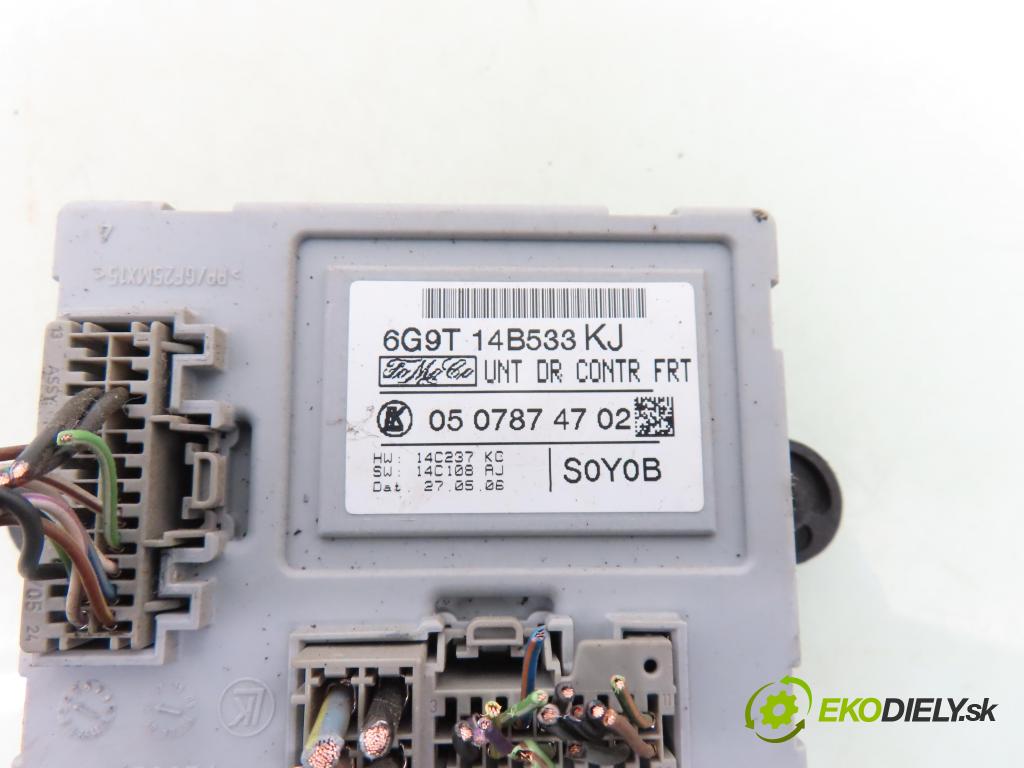 FORD S-MAX (WA6) MINIVAN 2006 107,00 2 - AOWA 1999,00 MODUL Dvere 6G9T14B533KJ