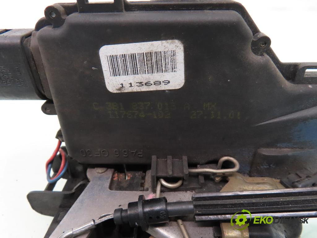 VW NEW BEETLE (9C1, 1C1) HB 1999 85,00 2 - AZG 1984,00 zámok 3B1837015A