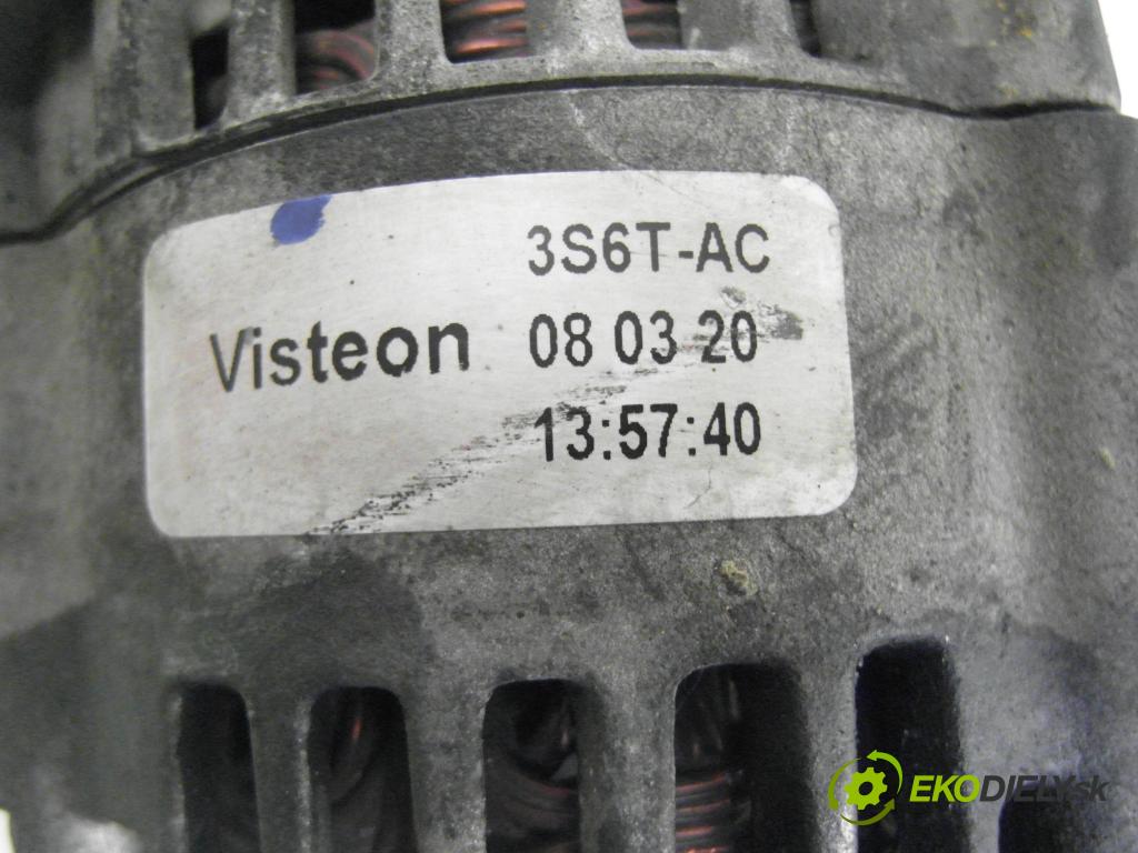 FORD FIESTA V (JH_, JD_) HB 2008 50,00 1.4 TDCi - F6JA 1399,00 Alternátor 3S6TAC (Alternátor)
