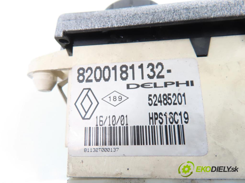 RENAULT LAGUNA II (BG0/1_) HB 2001 88,00 1.9 dCi (BG08, BG0G) - F9Q 750 1870,00 Panel kúrenia KLIMATRONIK 8200181132 ; 52485201