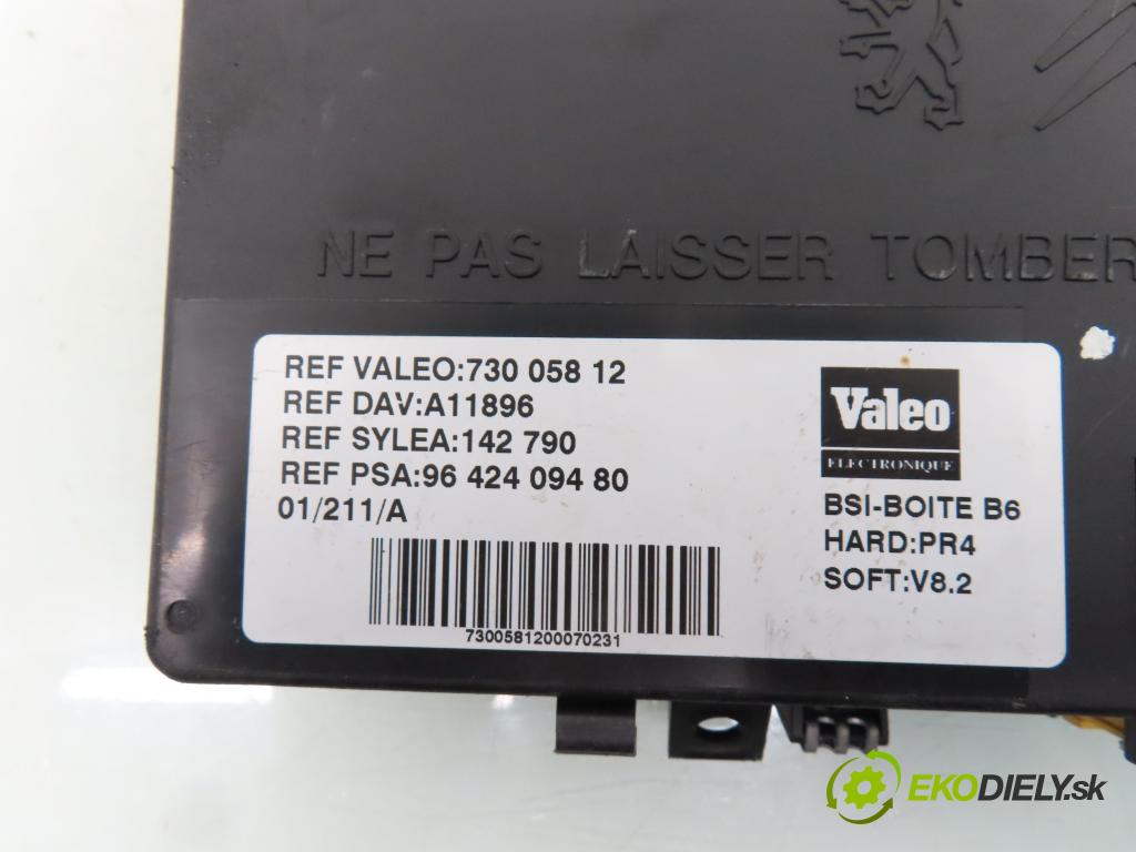 CITROEN XSARA PICASSO (N68) MINIVAN 2001 66,00 2.0 HDi - RHY (DW10TD) 1997,00 MODUL BSI 9642409480 ; 73005812