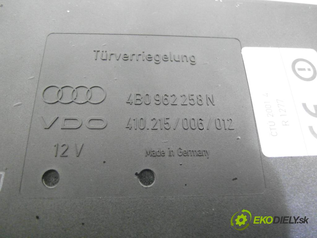 AUDI A6 Avant (4B5, C5) KOMBI 2002 125,00 2.4 - BDV 2393,00 spinačka / imobilizéra IMMO / Riadiaca jednotka 3B0907552BK ; 4B0962258N ; 4B0905851F