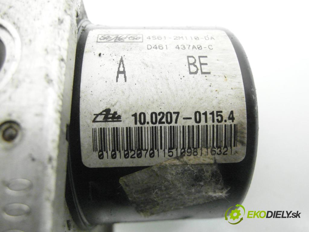 FORD FIESTA V (JH_, JD_) HB 2008 50,00 1.4 TDCi - F6JA 1399,00 Pumpa ABS 10097001343 ; 4S612M110DA ; 10020701154 (Pumpa ABS)