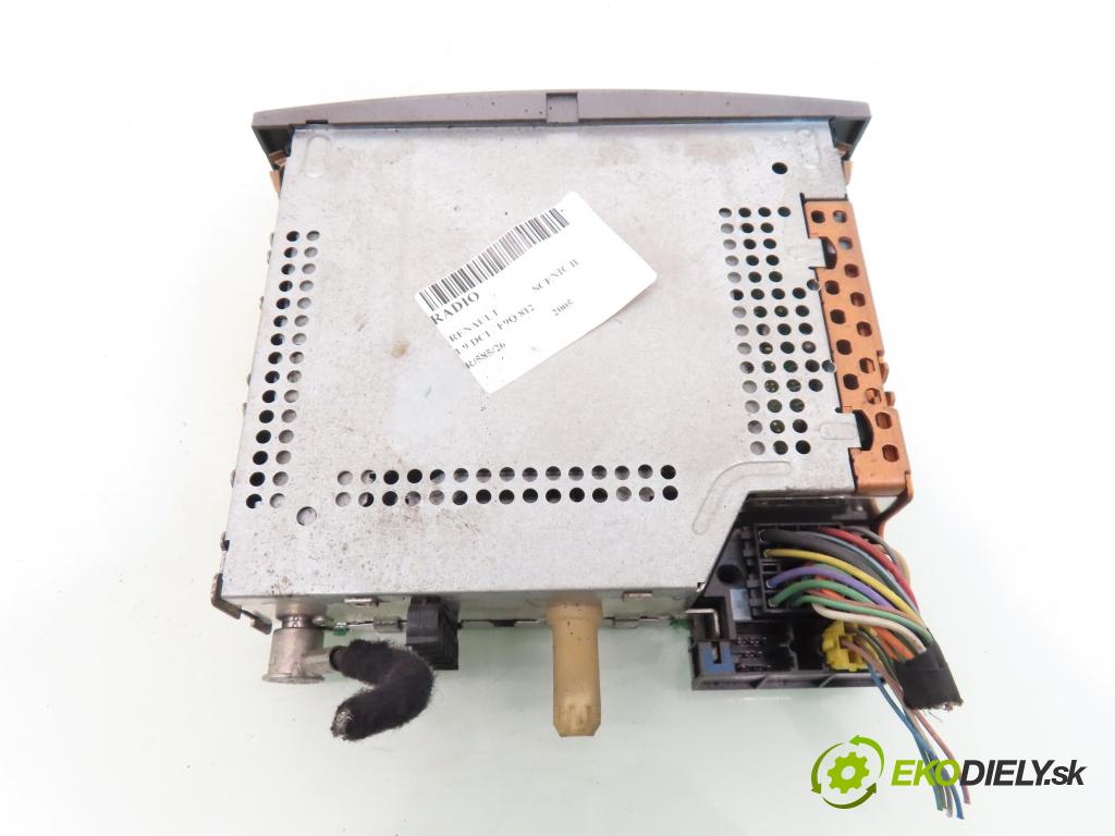 RENAULT SCENIC II (JM0/1_) MINIVAN 2005 88,00 1.9 DCI - F9Q 812 1870,00 RADIO CD 8200300859