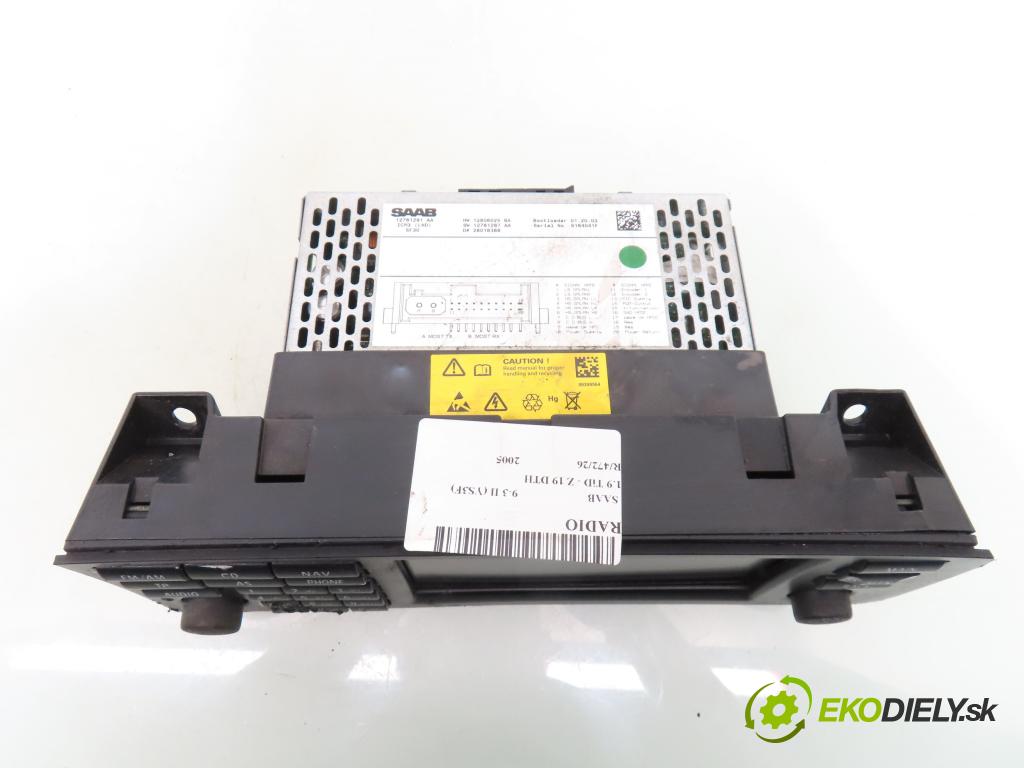 SAAB 9-3 (YS3F) SEDAN 2005 110,00 1.9 TiD - Z 19 DTH 1910,00 ZOBRAZIT: 12761291AA ; 12761291 ; 12806025BA