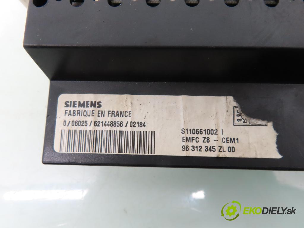 PEUGEOT 607 (9D, 9U) SEDAN 2002 79,00 2.0 HDi - RHS (DW10ATED) 1997,00 ZOBRAZIT: 96312345ZL ; S110661002L