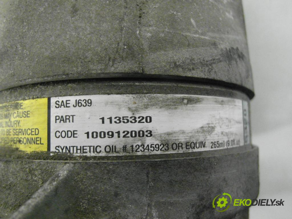 RENAULT LAGUNA II (BG0/1_) HB 2001 88,00 1.9 dCi (BG08, BG0G) - F9Q 750 1870,00 KOMPRESOR: klimatizácie 1135320 ; 8200021822 ; SAEJ639 (Kompresor klimatizácie)