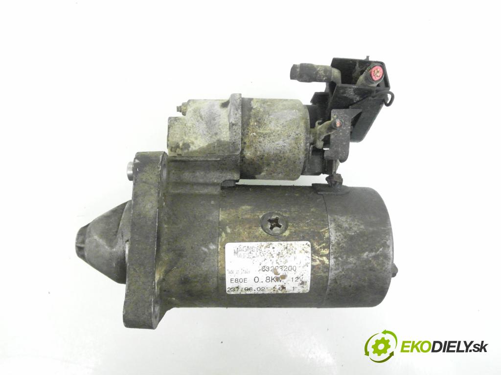 FIAT PUNTO (176_) HB 1998 40,00 55 1.1 - 176 B2.000 1108,00 startér 63223200 (Startér)