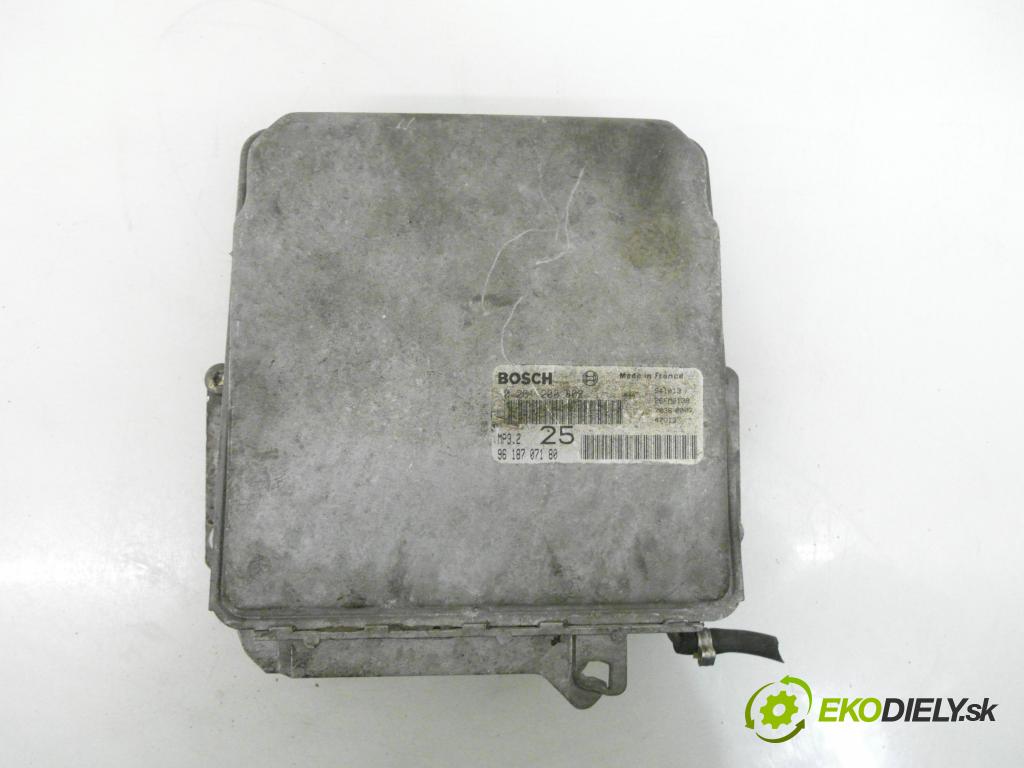 FIAT ULYSSE (220_) MINIVAN 1994 108,00 2.0 Turbo (220.AD5) - RGX (XU10J2CTE) 1998,00 řídící jednotka motora 0261200802 ; 9618707180