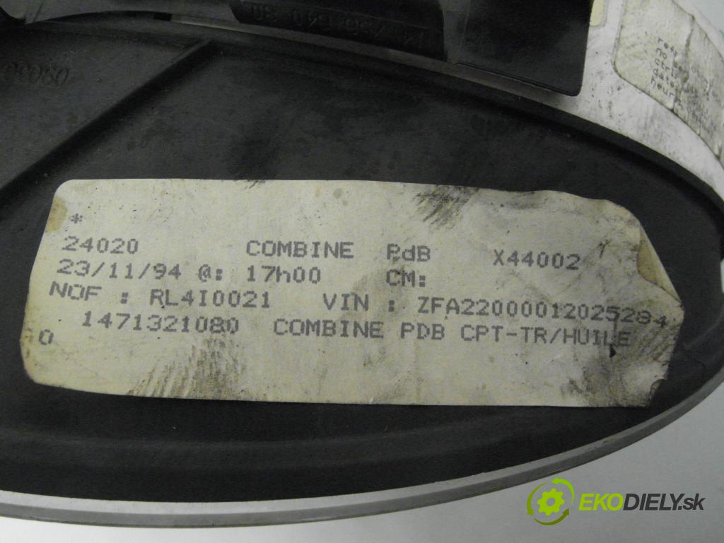 FIAT ULYSSE (220_) MINIVAN 1994 108,00 2.0 Turbo (220.AD5) - RGX (XU10J2CTE) 1998,00 Prístrojovka na ODKAZ: 1471321080
