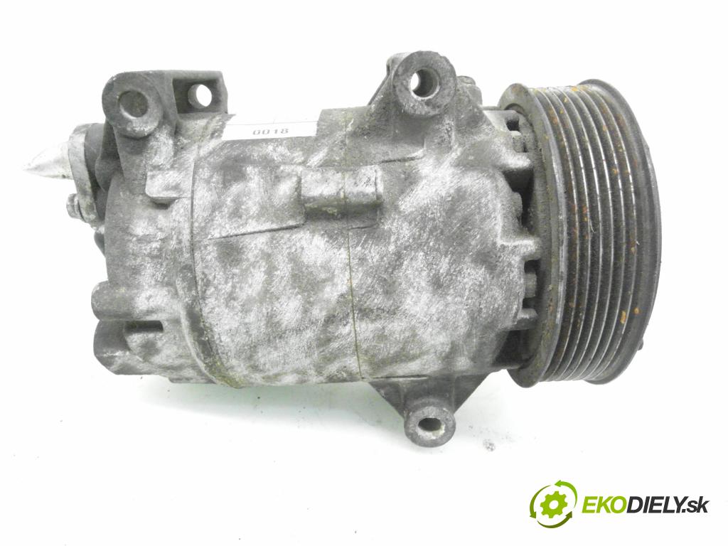 RENAULT SCENIC II (JM0/1_) MINIVAN 2005 88,00 1.9 DCI - F9Q 812 1870,00 KOMPRESOR: klimatizácie 01140018 ; 8200309193 ; 6561318 (Kompresor klimatizácie)