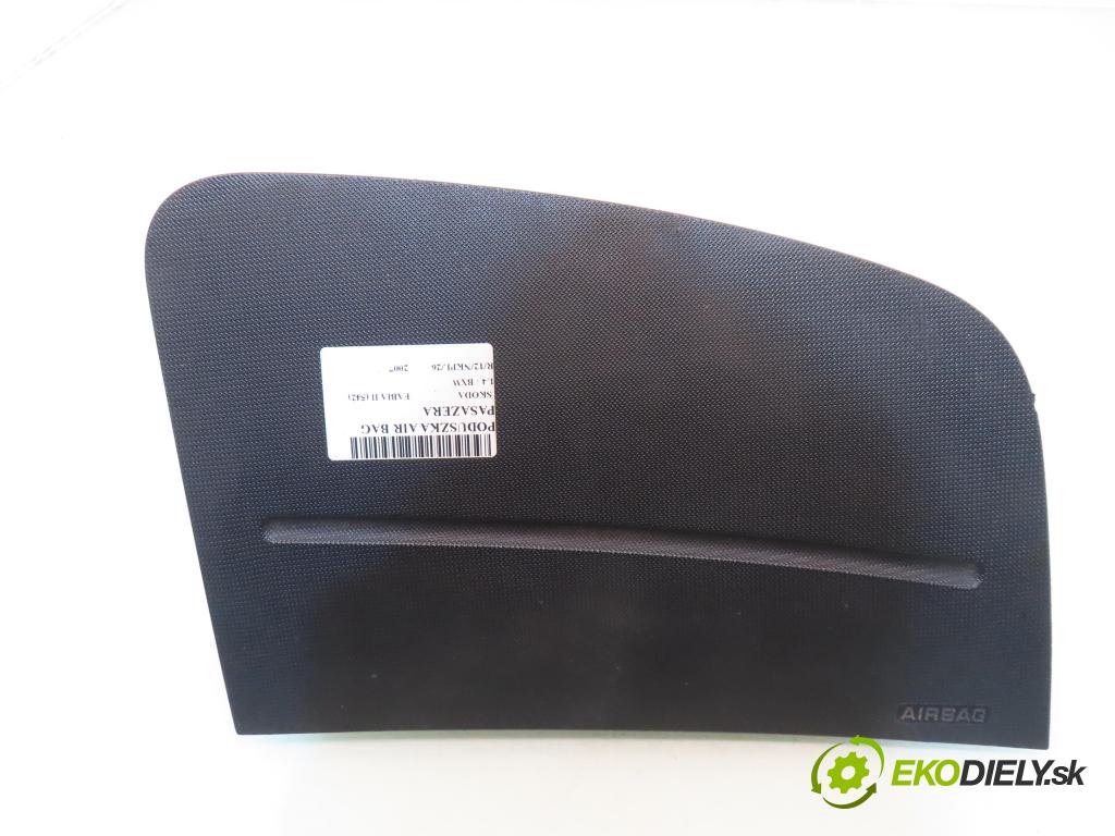 SKODA FABIA II (542) HB 2007 63,00 1.4 - BXW 1390,00 AirBag air BAG CESTUJÍCÍ: 5J1880202A