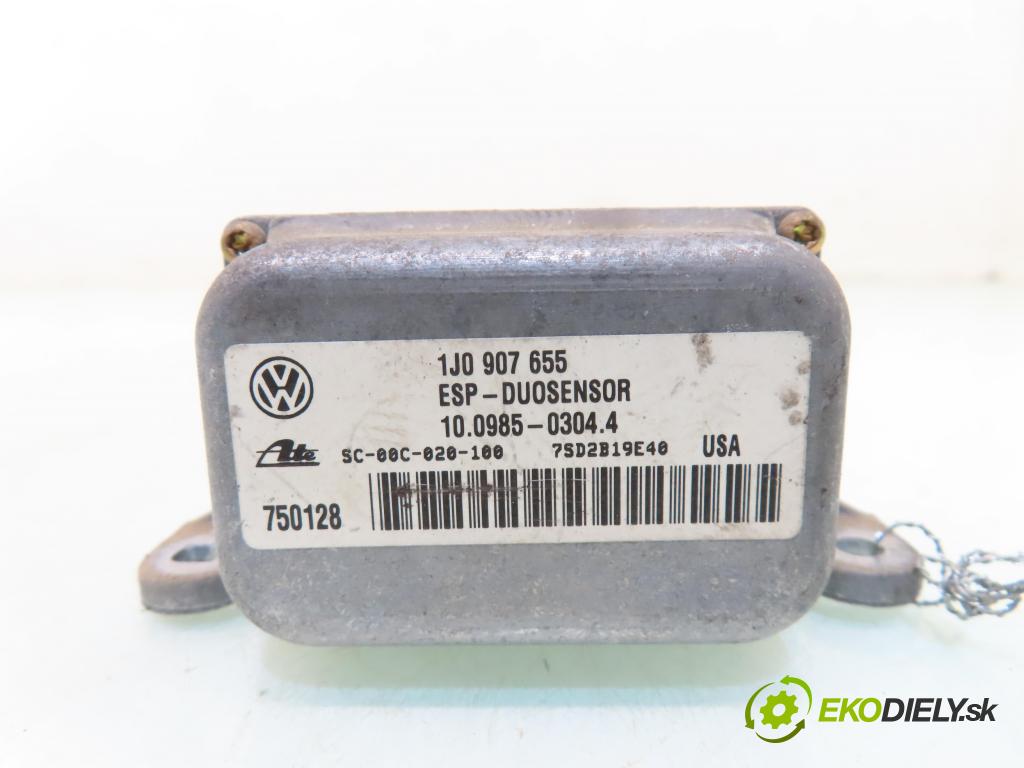 SKODA OCTAVIA I Combi (1U5) KOMBI 2002 66,00 1.9 TDI - ALH 1896,00 snímač ESP 1J0907655 ; 1J1907637C