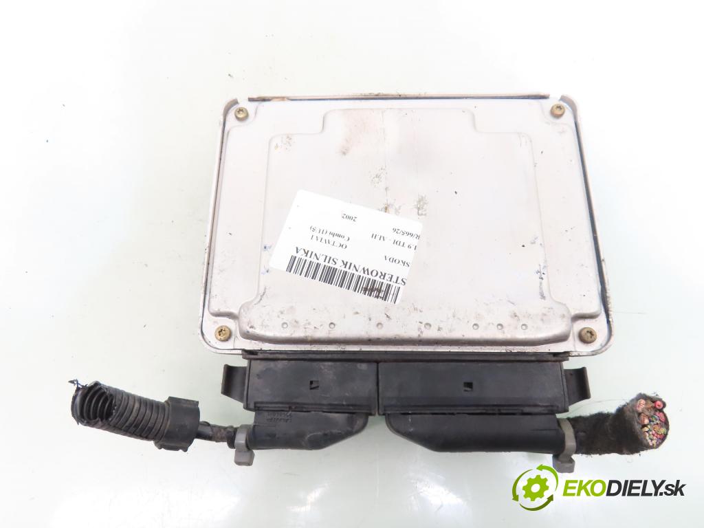 SKODA OCTAVIA I Combi (1U5) KOMBI 2002 66,00 1.9 TDI - ALH 1896,00 řídící jednotka motora 038906012H ; 0281010129