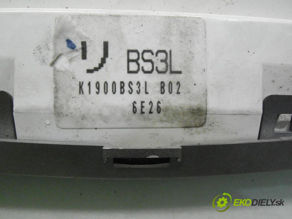 MAZDA 3 (BK) HB 2006 79,00 1.6 - Z6 1598,00 Panel topení KLIMATRONIK K1900BS3L