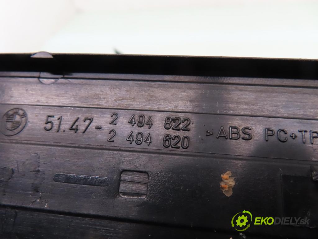 BMW 5 (E39) SEDAN 2000 135,00 3.0 530 d 184 - M57 D30 (306D1) 2926,00 lišty PROGOWE 2494822 ; 2494808 ; 2494620