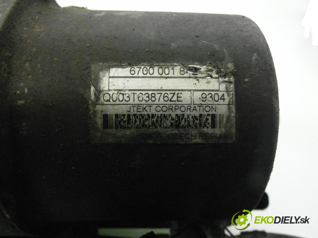 PEUGEOT 207 (WA_, WC_) HB 2009 110,00 1.6 THP 1598,00 řízení ZE posilovačem Q003T63876ZE ; 6700001845 ; 6820000170