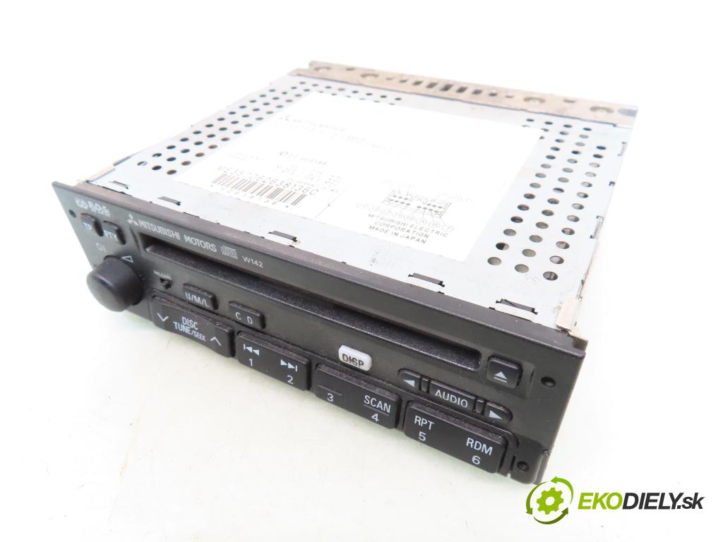 MITSUBISHI CARISMA (DA_) SEDAN 2003 90,00 1.8 GDI (DA2A) - 4G93 (GDI) 1834,00 RADIO CD MZ312720