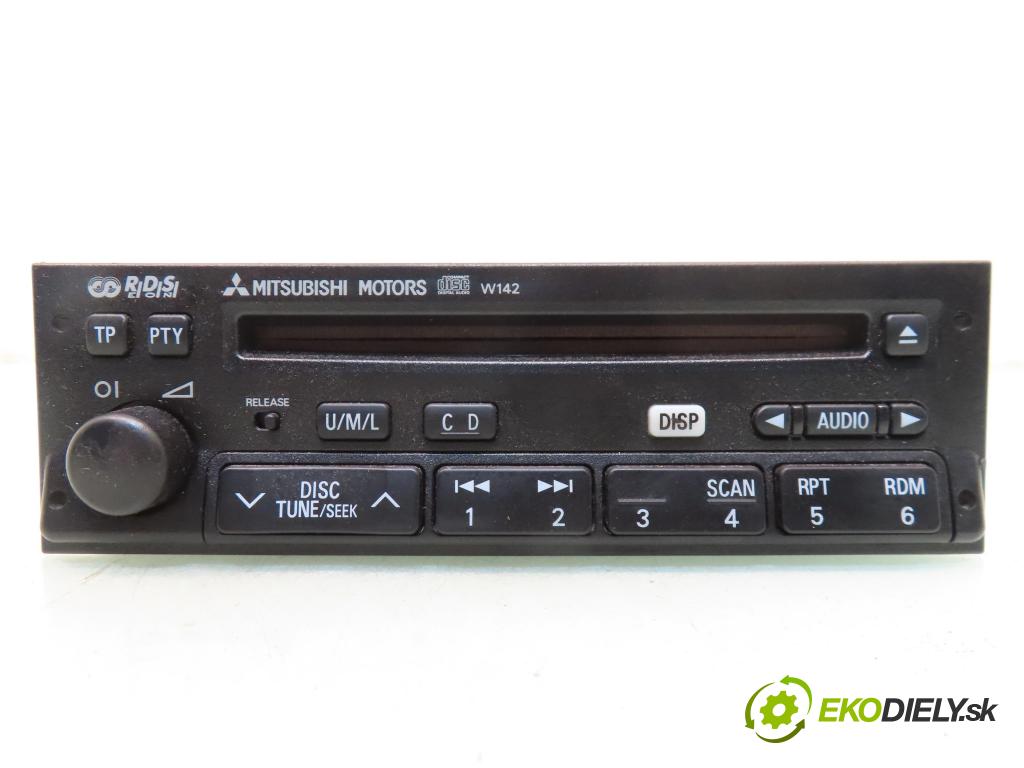 MITSUBISHI CARISMA (DA_) SEDAN 2003 90,00 1.8 GDI (DA2A) - 4G93 (GDI) 1834,00 RADIO CD MZ312720