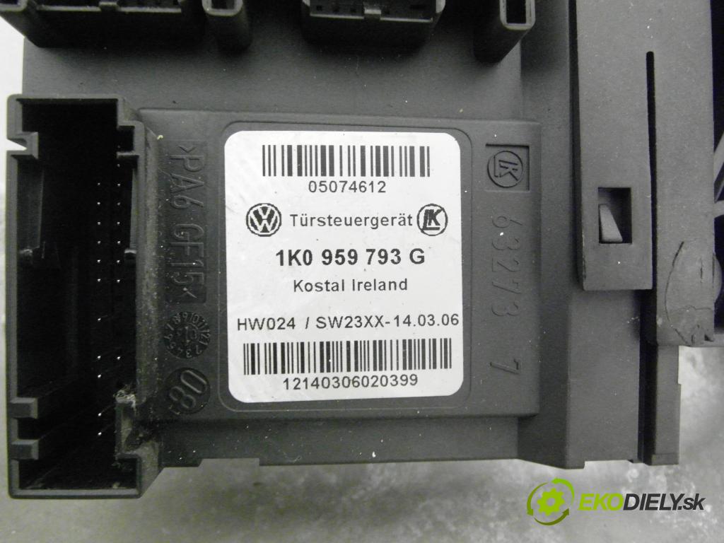 SKODA OCTAVIA II (1Z3) SEDAN 2006 103,00 2.0 TDI 16V - BKD 1968,00 mechanismus oken 1K0959793G ; 1T0959701B ; 1Z1837655B