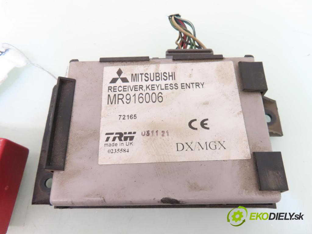 MITSUBISHI CARISMA (DA_) SEDAN 2003 90,00 1.8 GDI (DA2A) - 4G93 (GDI) 1834,00 spinačka / imobilizéra IMMO / Riadiaca jednotka MN122248 ; MD340897 ; MR911673