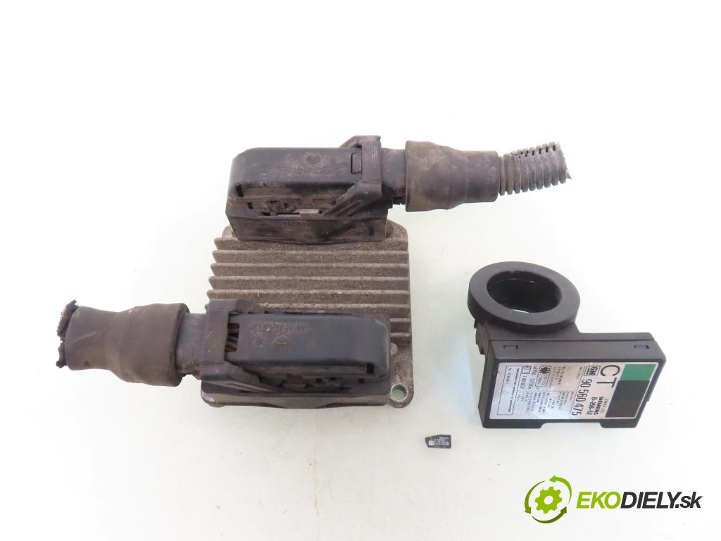 OPEL ASTRA G liftback (T98) HB 1998 74,00 1.6 16V - X 16 XEL 1598,00 spinačka / imobilizéra IMMO / Riadiaca jednotka 09366457