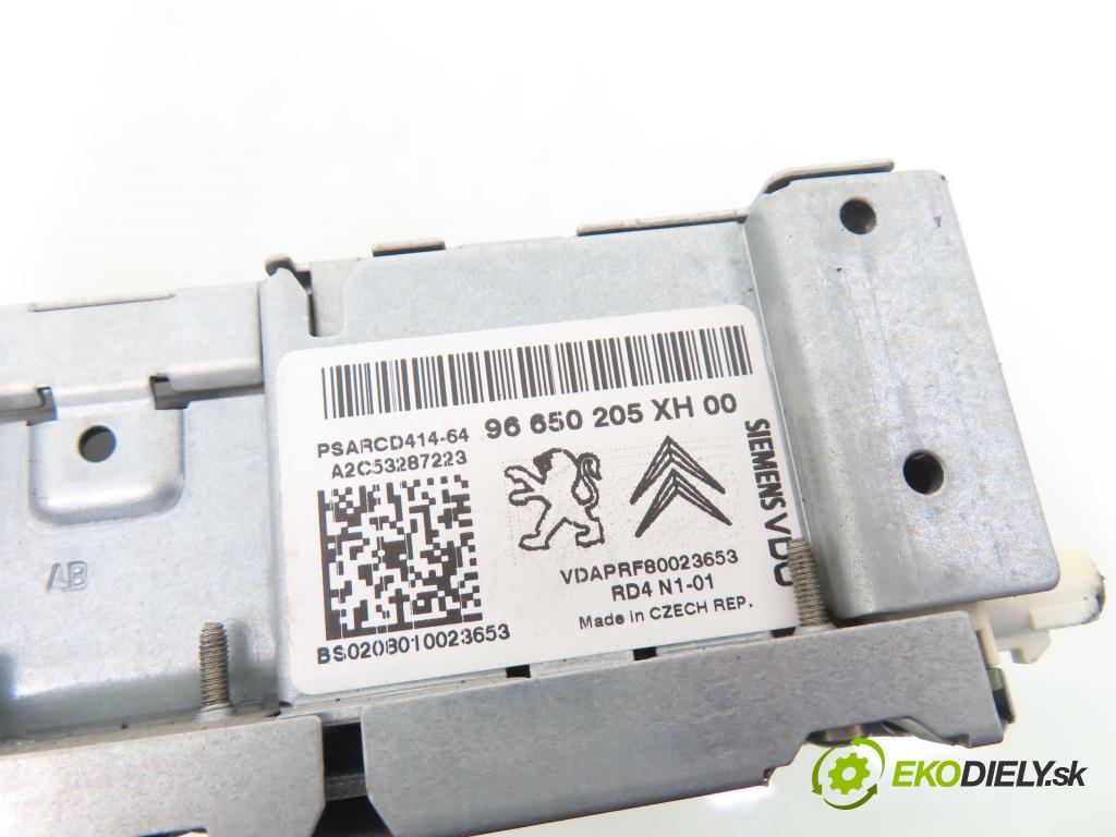 PEUGEOT 308 (4A_, 4C_) HB 2008 70,00 1.4 16V - 8FS (EP3) 1397,00 RADIO CD 96650205XH