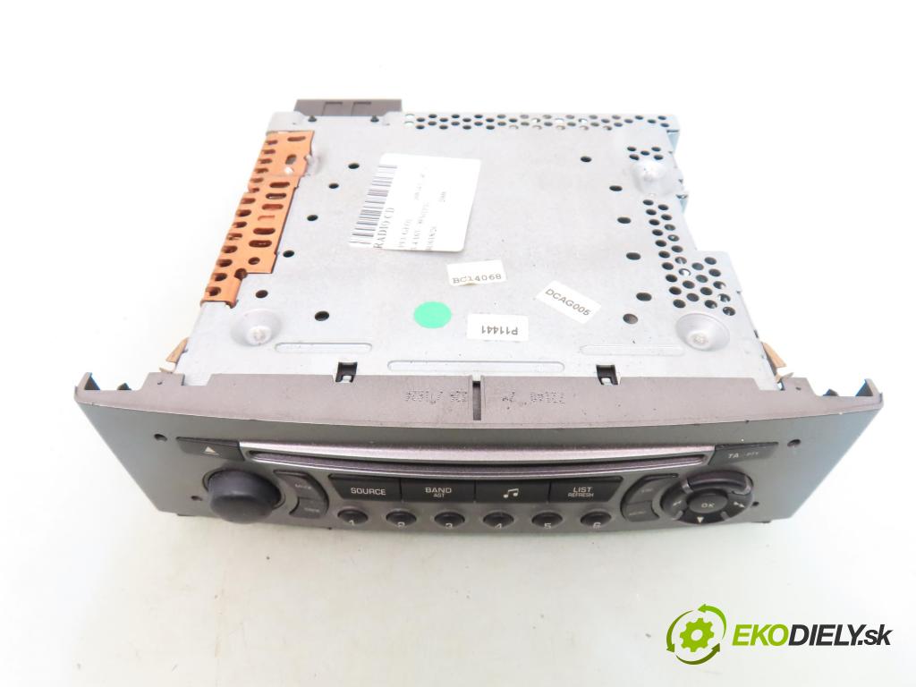 PEUGEOT 308 (4A_, 4C_) HB 2008 70,00 1.4 16V - 8FS (EP3) 1397,00 RADIO CD 96650205XH