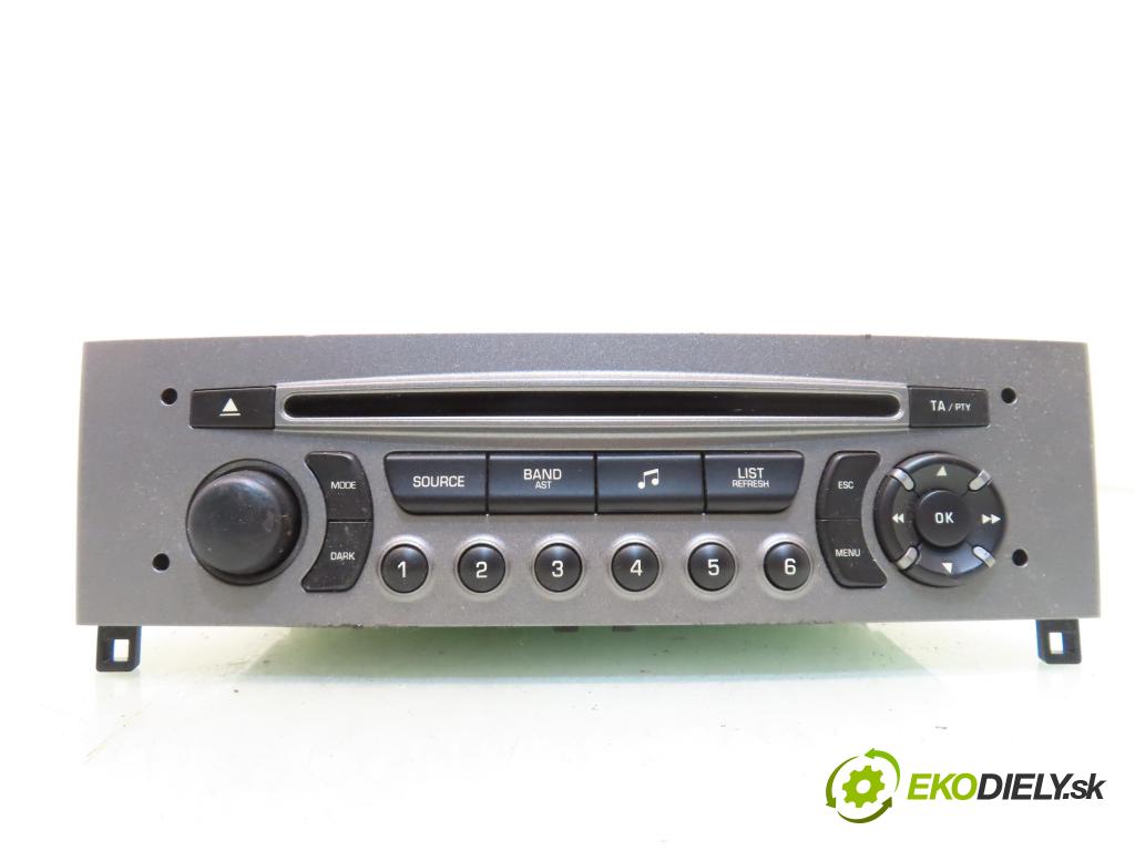 PEUGEOT 308 (4A_, 4C_) HB 2008 70,00 1.4 16V - 8FS (EP3) 1397,00 RADIO CD 96650205XH