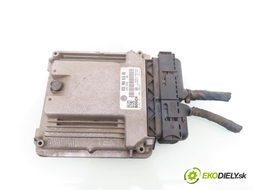 VW TOURAN (1T1, 1T2) MINIVAN 2006 103,00 2.0 TDI - BMM 1968,00 Riadiaca jednotka Motor 03G906016BQ ; 0281011906