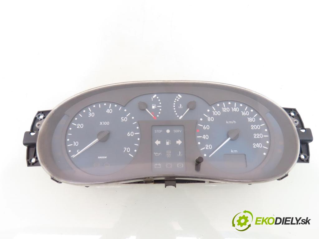 RENAULT THALIA I (LB0/1/2_) SEDAN 2004 55,00 1.4 - K7J 700 1390,00 prístrojovka elektrický P8200072506