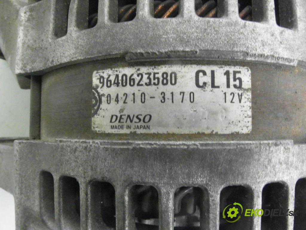 PEUGEOT 206 SW (2E/K) KOMBI 2002 50,00 1.4 HDi - 8HX (DV4TD) 1398,00 Alternátor 9640623580 ; 1042103170 (Alternátor)