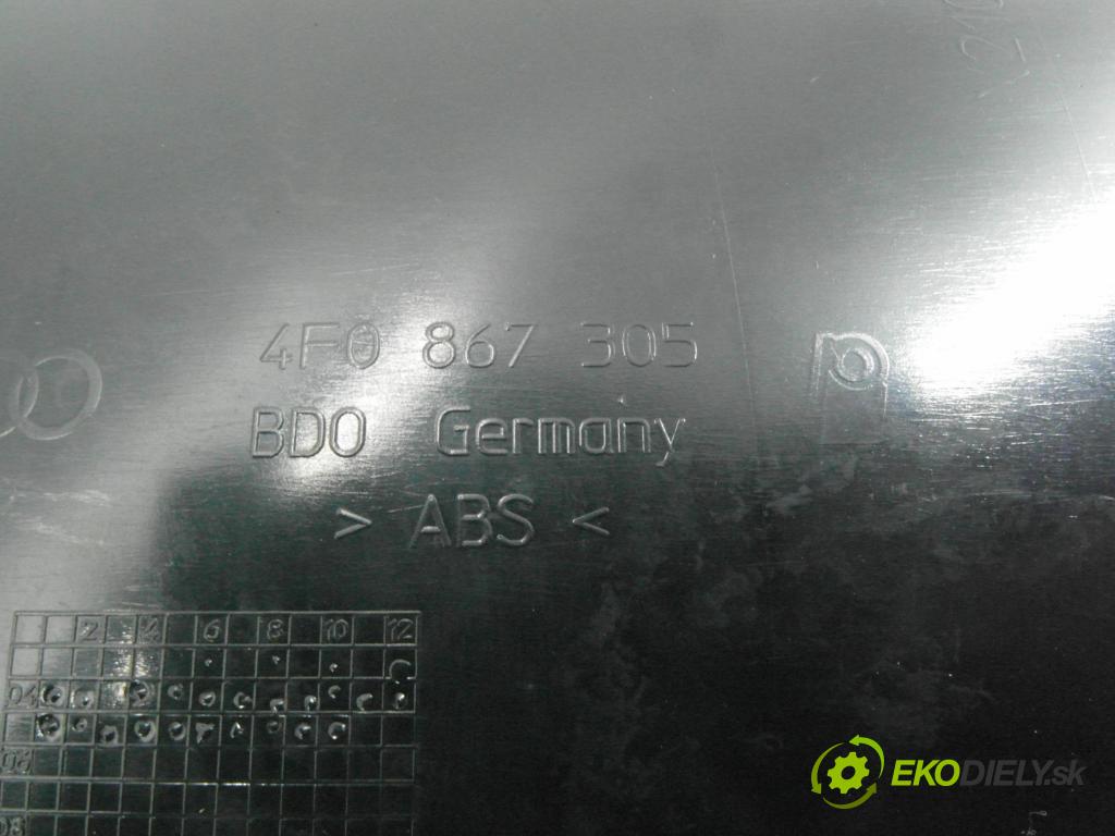 AUDI A6 (4F2, C6) SEDAN 2005 125,00 2.0 TFSI - BPJ 1984,00 čalúnenie Dvere LT 4F0867306 ; 4F0867305