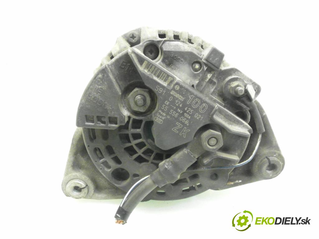 OPEL MERIVA A nadwozie wielkoprzestrzenne (MPV) (X03) MINIVAN 2005 66,00 1.4 16V Twinport - Z 14 XEP 1364,00 Alternátor 0124425021 ; 55556068 (Alternátor)
