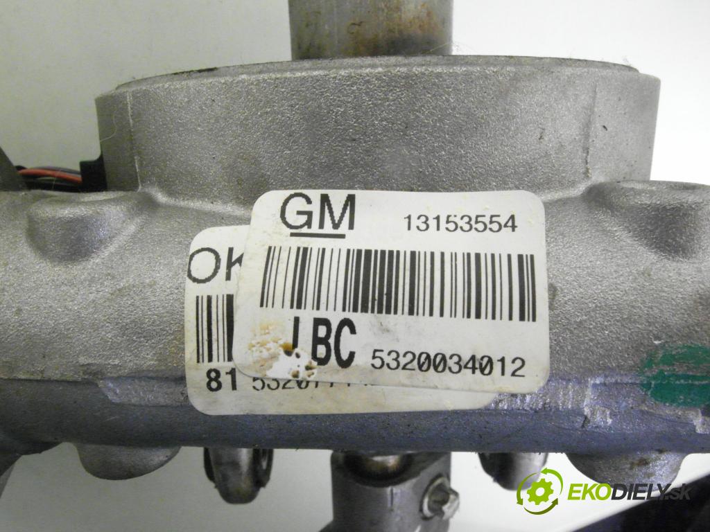 OPEL MERIVA A nadwozie wielkoprzestrzenne (MPV) (X03) MINIVAN 2005 66,00 1.4 16V Twinport - Z 14 XEP 1364,00 serv/podporovanie elektrické 13153554 ; 2610865206C ; 2610196706L