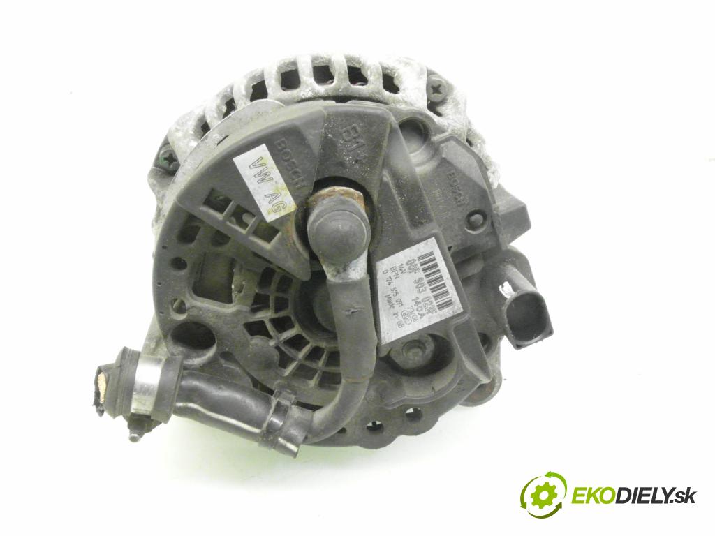SEAT ALTEA (5P1) MINIVAN 2007 77,00 1.9 TDI - BXE 1896,00 Alternátor 06F903023F ; 0124525091 (Alternátor)