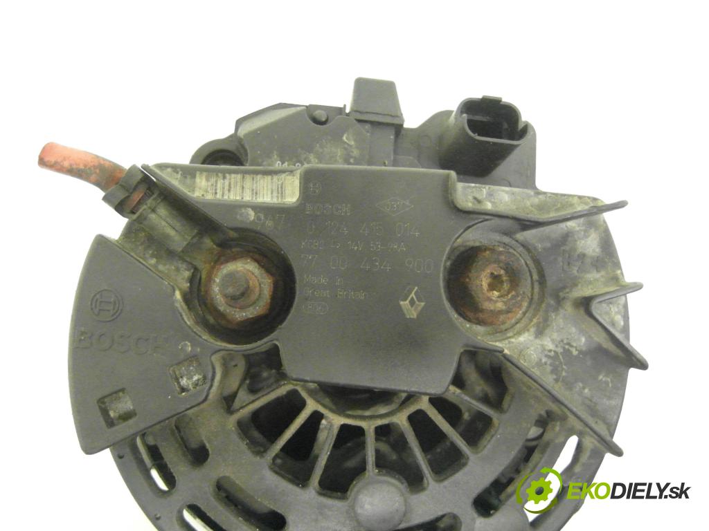 RENAULT THALIA I (LB0/1/2_) SEDAN 2004 55,00 1.4 - K7J 700 1390,00 Alternátor 0124415014 ; 7700434900 (Alternátor)