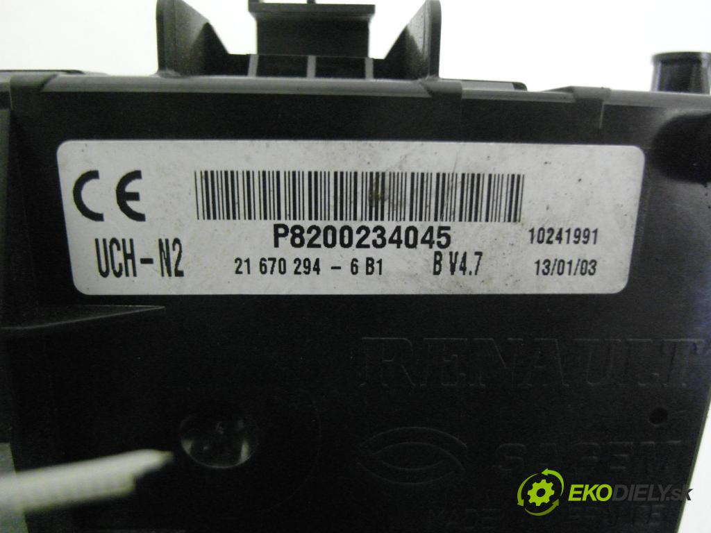 RENAULT CLIO II (BB_, CB_) HB 2003 48,00 1.5 dCi (B/CB07) - K9K 704 1461,00 MODUL BSI P8200234045 ; 216702946B1