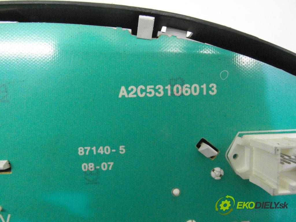 PEUGEOT 407 SW (6E_) KOMBI 2007 80,00 1.6 HDi 110 - 9HZ (DV6TED4) 1560,00 Prístrojovka elektrický 9658138280 ; A2C53106013 ; A2C53119645