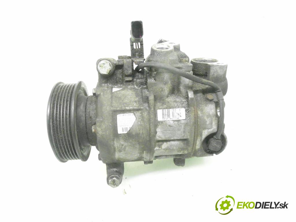 AUDI A6 (4F2, C6) SEDAN 2005 125,00 2.0 TFSI - BPJ 1984,00 KOMPRESOR: klimatizácie 4F0260805M ; 6SEU14CTD1 ; 4471807729 (Kompresor klimatizácie)